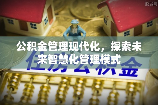 神池公积金管理现代化，探索未来智慧化管理模式