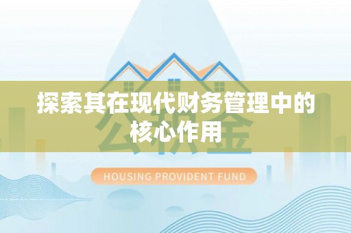 神池探索其在现代财务管理中的核心作用