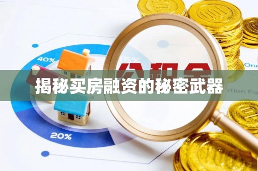 神池揭秘买房融资的秘密武器